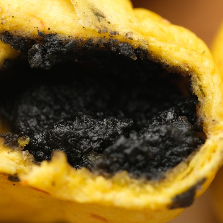 【沐甄豆】豆漿薑黃芝麻小包子 熱銷團購款 (6入/包) │ 純素