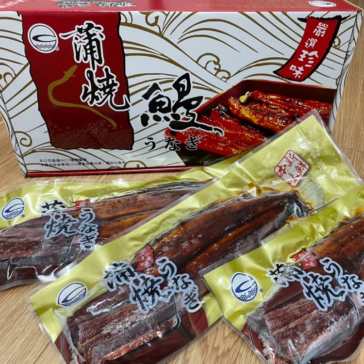 【多自在生鮮食品】嚴選珍味蒲燒鰻禮盒(250g/3片)