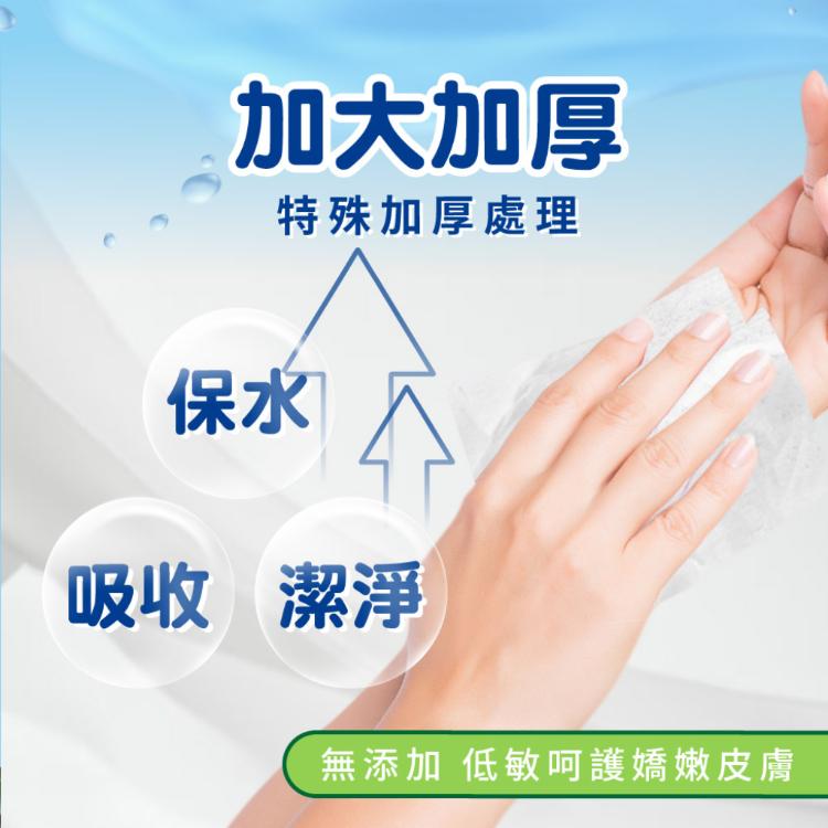 【旺寶生醫】80抽加厚海洋深層水濕紙巾(24包)-多款任選(加蓋款)