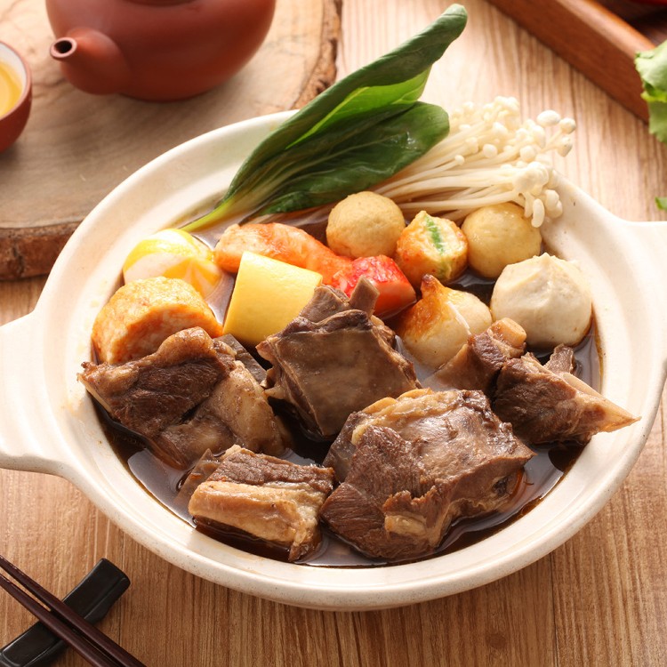 【美吉食品/快樂大廚】金門高梁紅燒牛肉爐/紐西蘭小羔羊紅燒羊肉爐(任選)