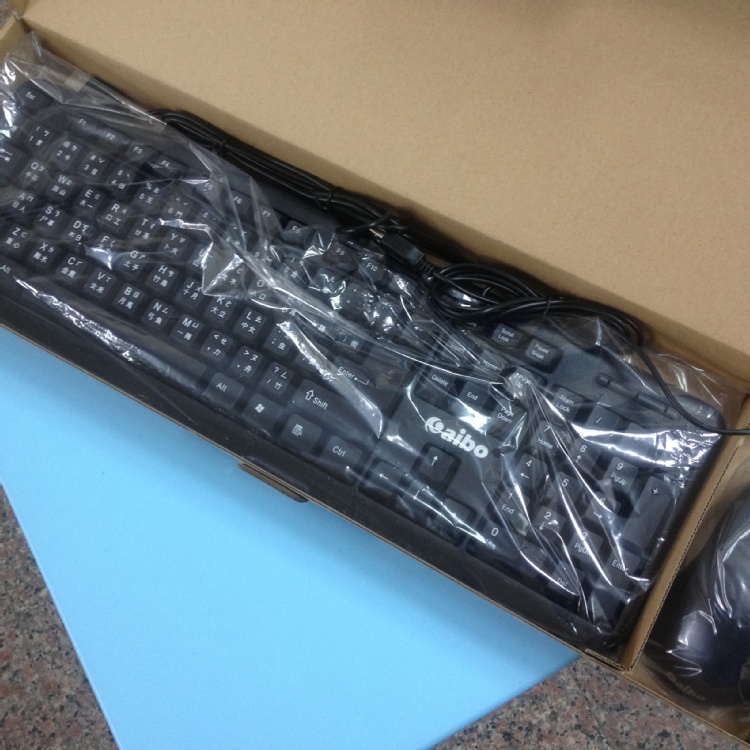 aibo LY-ENKM05 有線標準型鍵盤滑鼠組