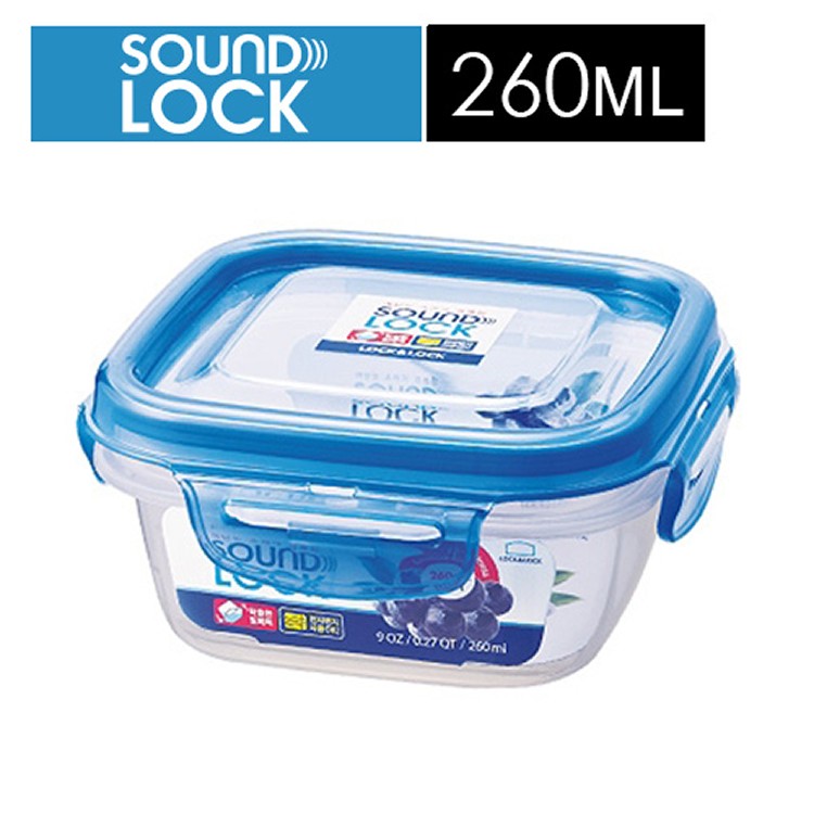 樂扣樂扣SoundLock輕巧保鮮盒260ml