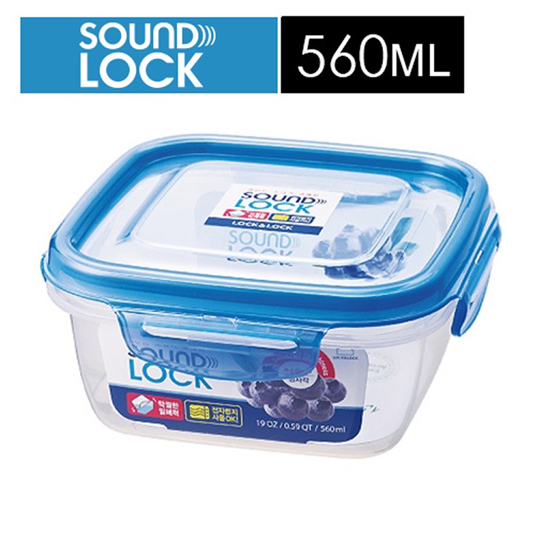 樂扣樂扣SoundLock輕巧保鮮盒560ml