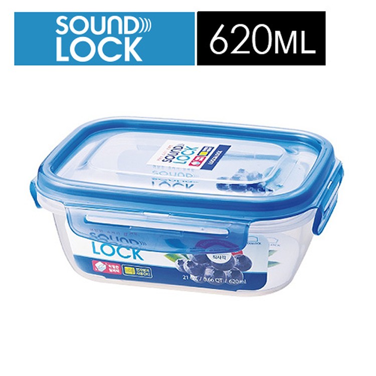 樂扣樂扣SoundLock輕巧保鮮盒620ml