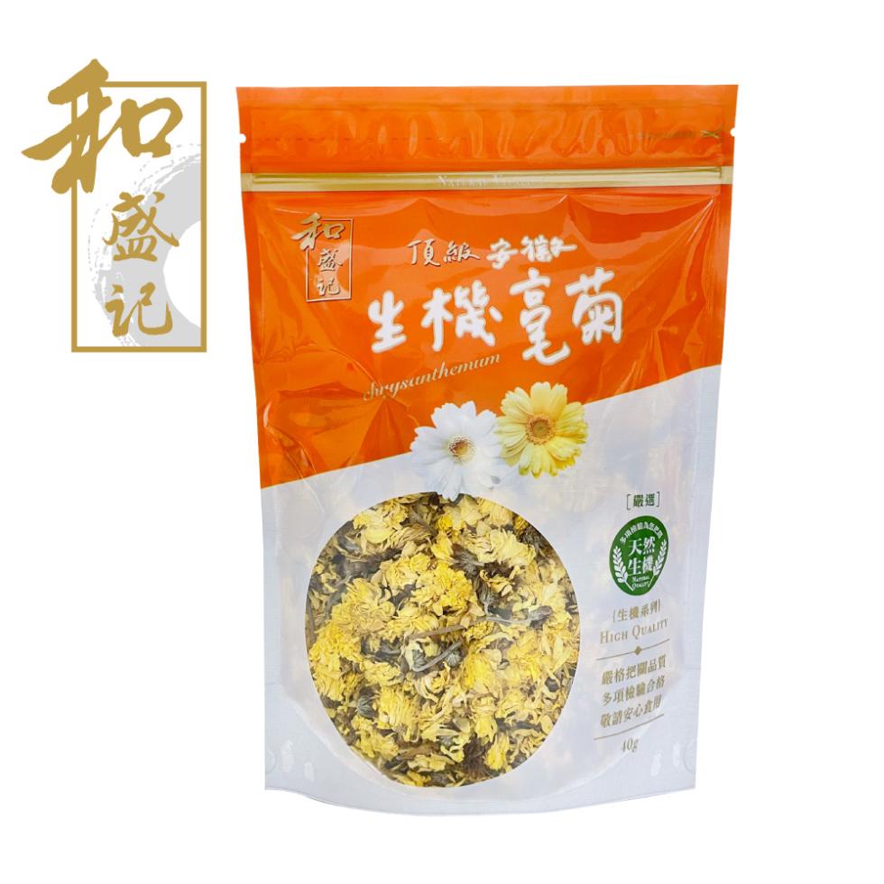 顶级安康，生機毫菊，[嚴選]，生機G，生機系列)，嚴格把關品質，多項檢驗合格，敬請安心食用。