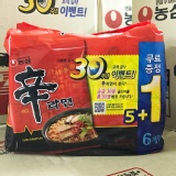 農心-辛拉麵(5+1版)