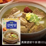真韓濃郁牛排湯600g 特價：$130