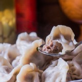 手工水餃(牛肉口味) 特價：$150