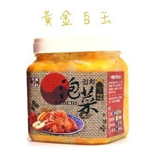 韓國阿嬤泡菜黃金白玉700g