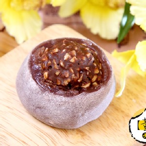 手工麻糬-紫米巧克力麻糬(8顆/盒)