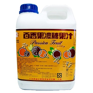 (一心農場) 埔里大坪頂百香果濃糖果汁〈2.5Kg / 桶裝〉
