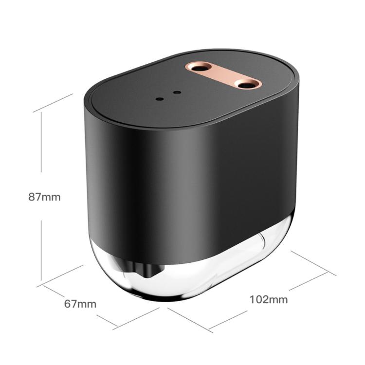 團購大優惠 智慧感應雙孔酒精噴霧器 /淨手器/消毒機/自動感應(黑白2色)