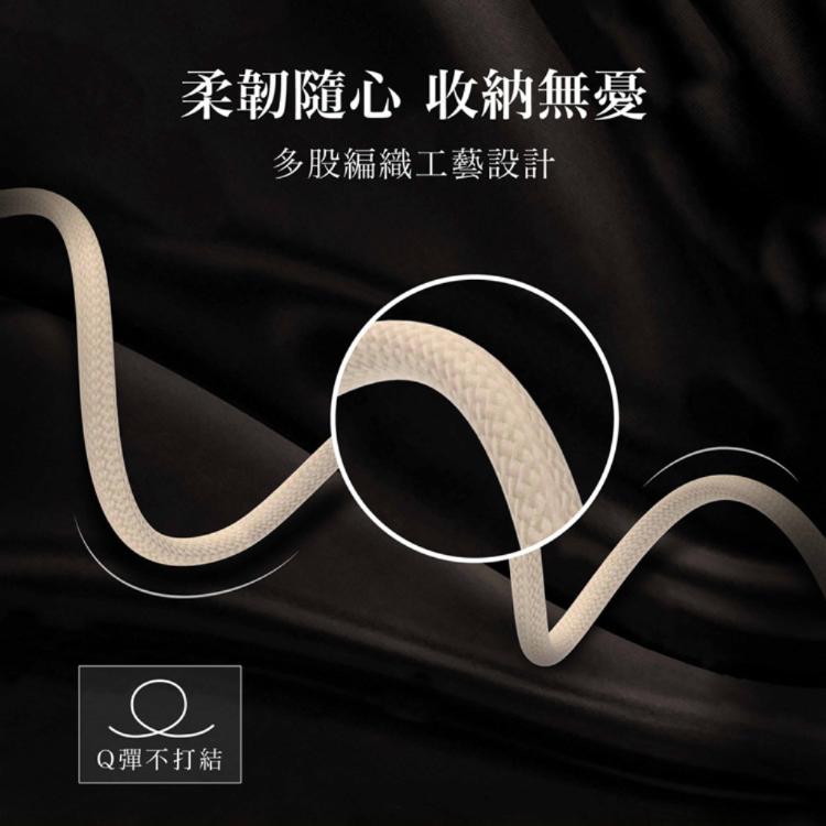 【bitro】BC120AC USB-A to Type-C 編織充電線 1.2M 台灣製造