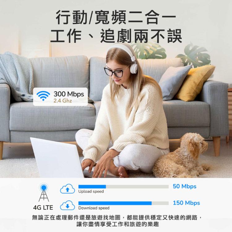 【cudy】LT300 4G N300無線路由器