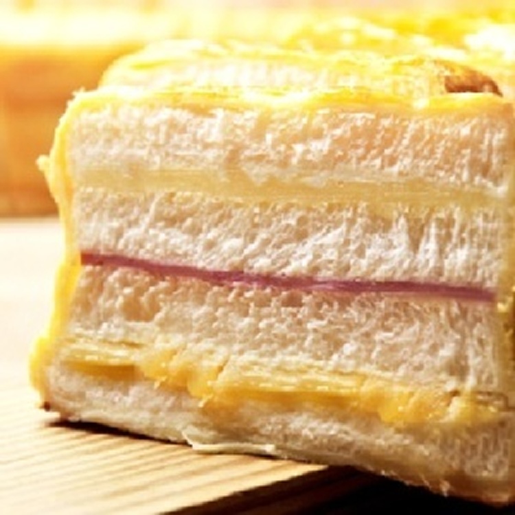 [團員禮]購買7吋法式甜點送起酥火腿三明治15cm一條(可倍數累計)