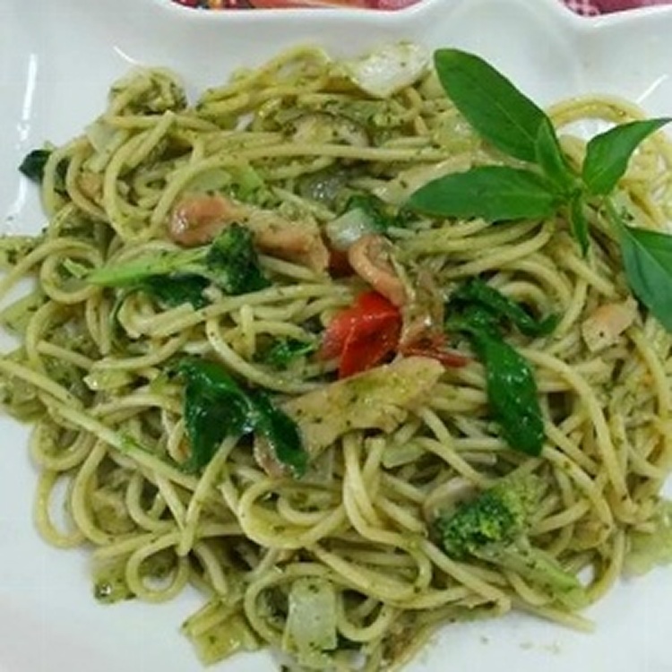 塔香青醬義大利麵600g