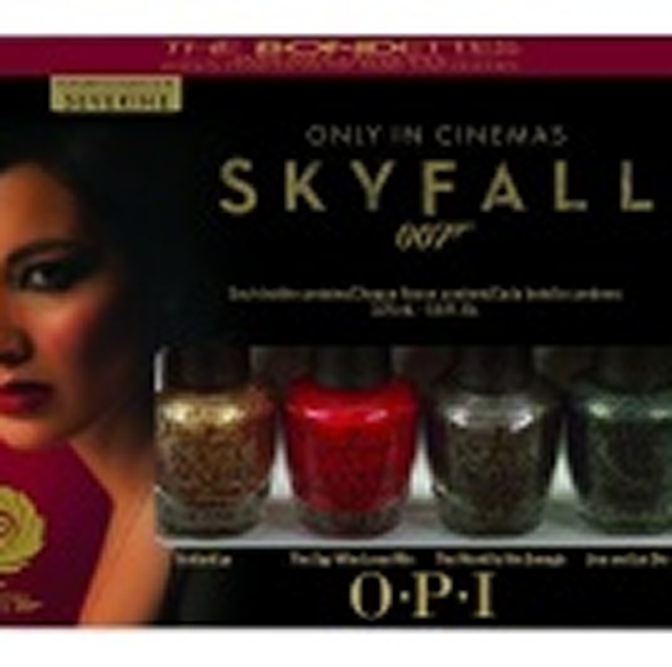 OPI x 007 SkyFall指甲油
