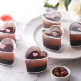 冬玫巧心手工果凍 玫瑰 巧克力