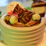 9吋巧克力冰淇淋鮮奶油蛋糕