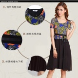 032404夏裝連身裙歐州站小香風雪紡裙子外銷韓國東大門服飾-CIROS女裝 特價：$650