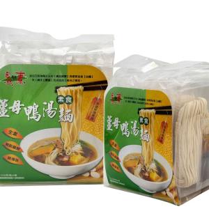【自然緣素】素食薑母鴨手工湯麵(全素)