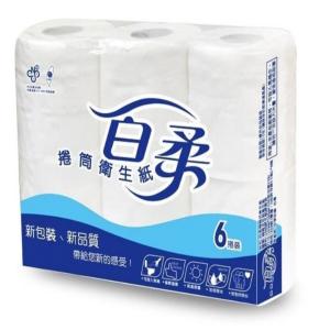 【百柔】小捲筒衛生紙210組*60捲/箱