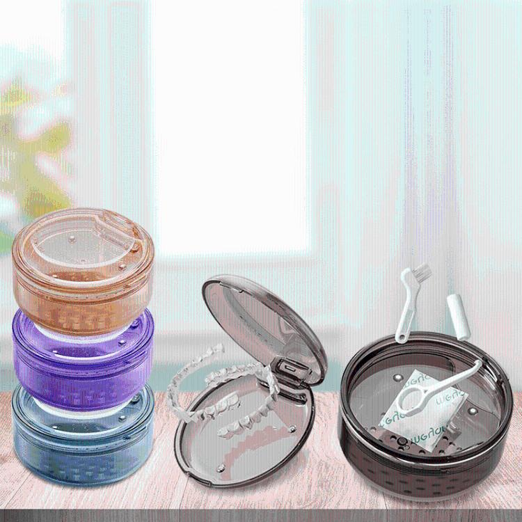 【DaoDi】 牙套矯正器收納盒二合一款