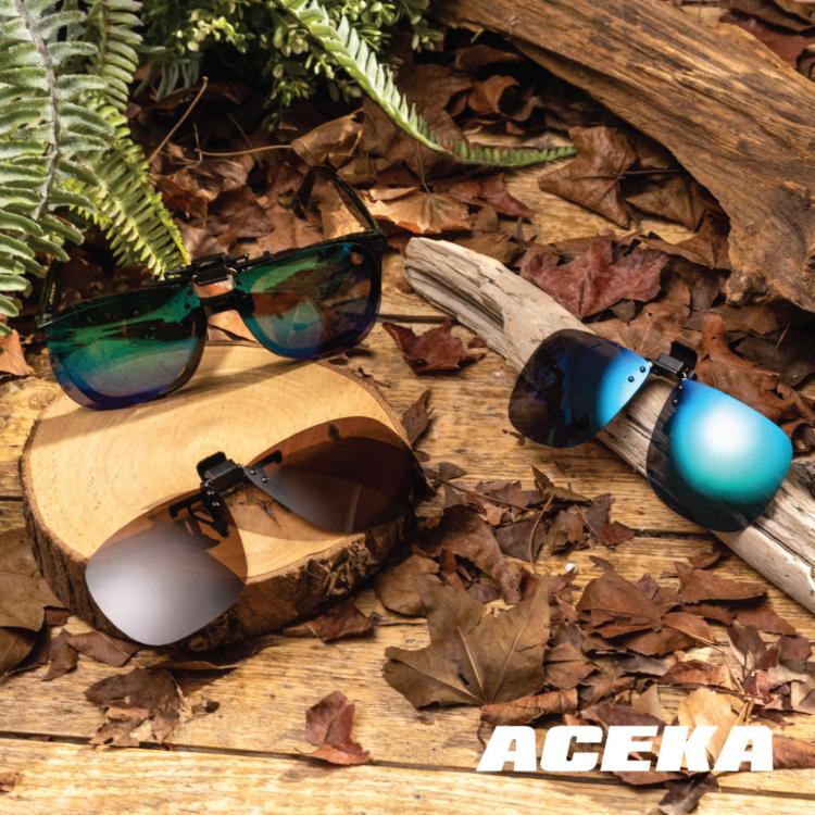 【ACEKA】METRO系列 飛行員款黑墨綠夾片