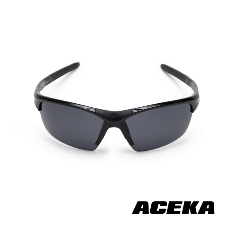 【ACEKA】SUNSHINE系列 寂靜黑/寶石藍/閃酷橘/豔陽橙 兒童偏光運動太陽眼鏡