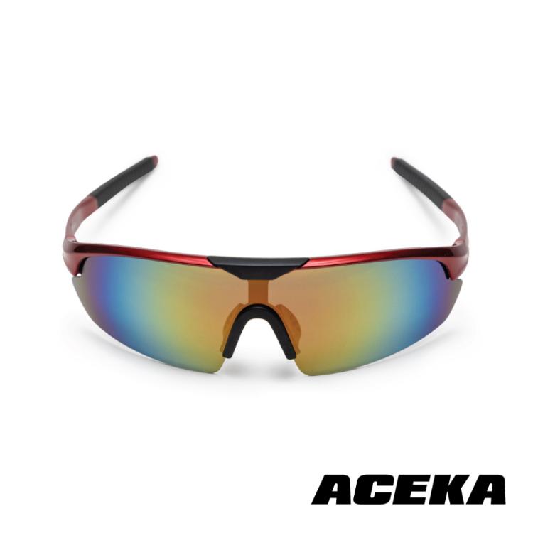 【ACEKA】TRENDY系列 鏡面運動太陽眼鏡/夜空藍運動太陽眼鏡/水銀鏡面太陽眼鏡