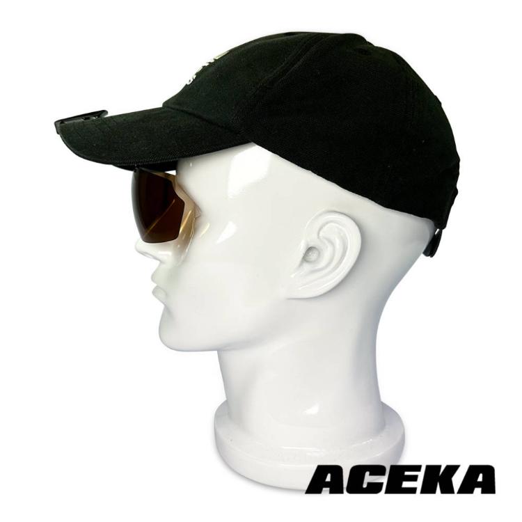 【ACEKA】METRO系列 栗子棕/曜岩黑 夾帽式太陽眼鏡