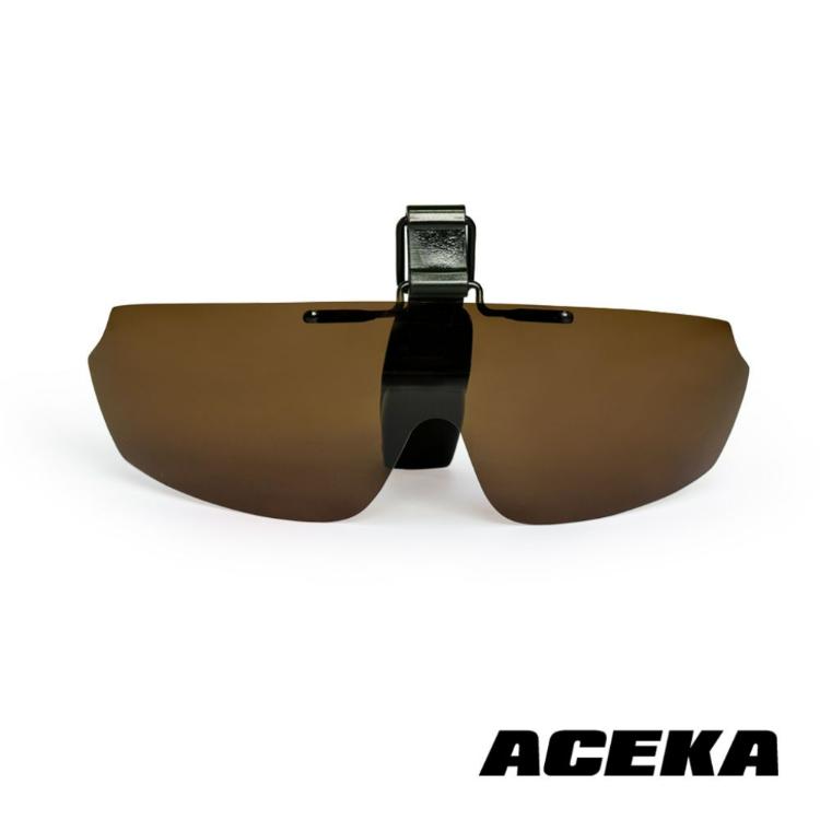 【ACEKA】METRO系列 栗子棕/曜岩黑 夾帽式太陽眼鏡