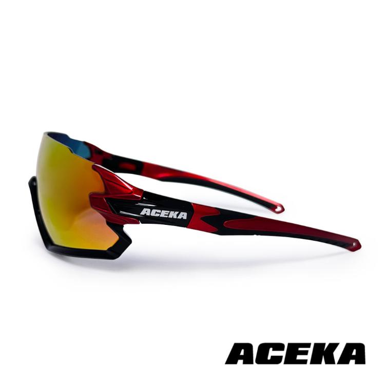 【ACEKA】SONIC系列 烈日幻彩/紫電幻彩 半框運動太陽眼鏡