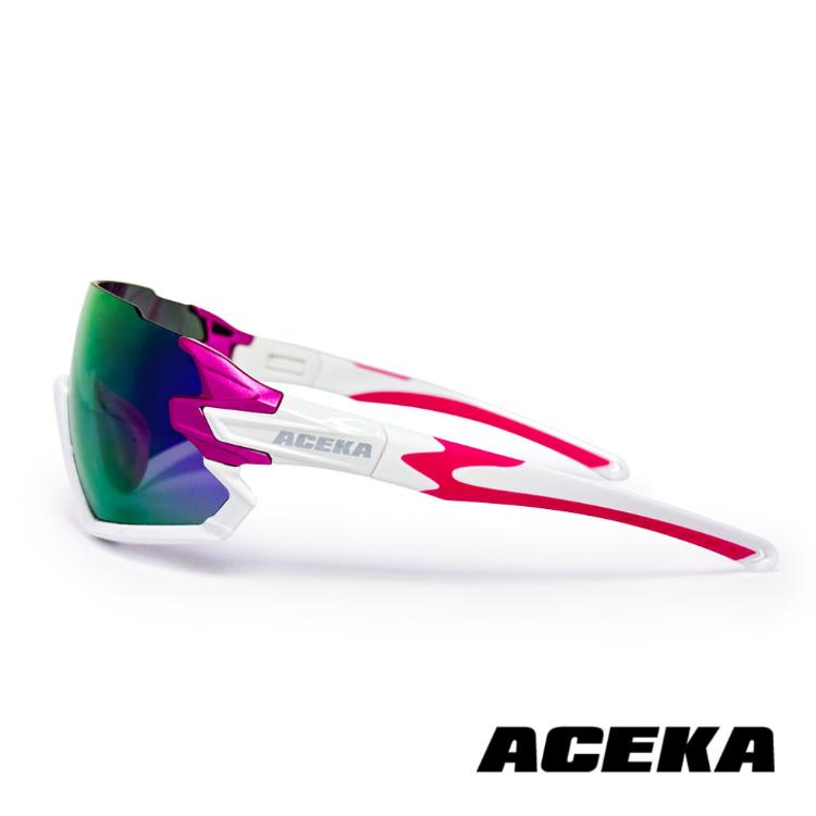 【ACEKA】SONIC系列 烈日幻彩/紫電幻彩 半框運動太陽眼鏡