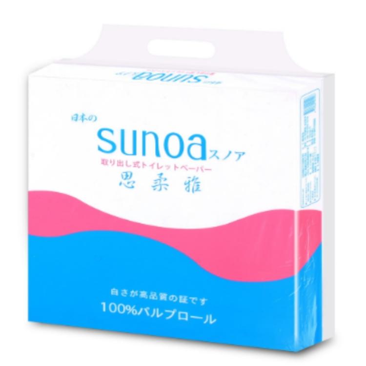 【SUNOA】抽取式衛生紙100抽*80包/箱