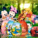 迪士尼系列 16吋兒童拉杆箱登機箱-26款~正品