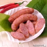 《新鮮市集》皇御香腸，飛魚卵風味(6入，300g±10g/包)!! ★保證不含防腐劑、人工色素 ；全程15℃以下低溫製造，品質更穩定
