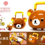 健康本味 韓國 Rilakkuma 拉拉熊維他命C糖果行李箱 VC糖
