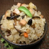 香菇素油飯 老法師親自指導 數百人品嘗過都說 讚啦!