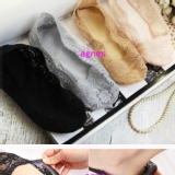 蕾絲花邊360度防滑隱形船型襪