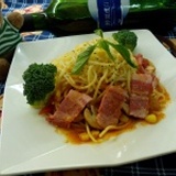 蕃茄培根義大利麵(含麵)