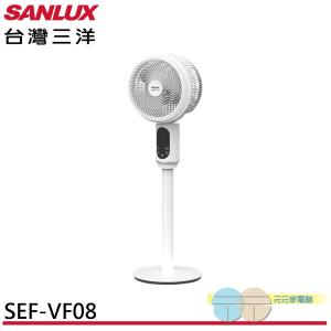 SANLUX 台灣三洋 8吋語音聲控 DC循環扇 桌立扇 SEF-VF08