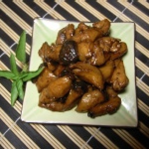 角切滷杏鮑菇