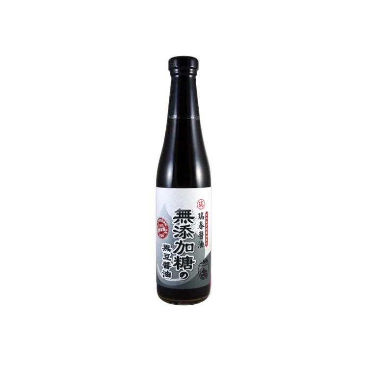 免運!【瑞春】1箱6瓶 無添加糖黑豆醬油(6入) 420ml*6瓶