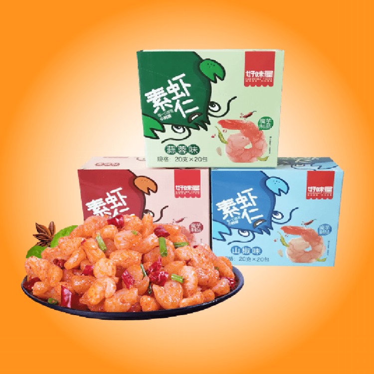 【美麗家】好味屋魔芋素蝦仁 香辣 山椒 蒜蓉 三種口味 任選