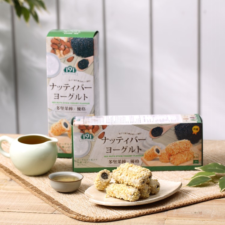 【金賀甲】191多堅果棒(優格、牛奶)96g