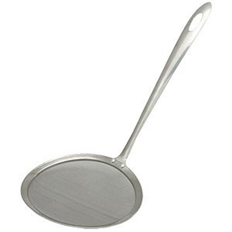 日式超大油切濾油網撈油勺(全長33cm,直徑12.5cm)~限量70個