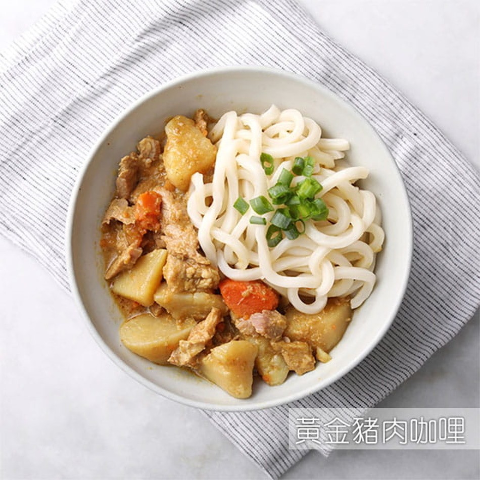 黃金豬肉咖哩。