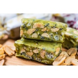 綠茶芝麻花生牛軋糖