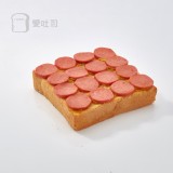 ♥itoast♥ 黃芥末熱狗厚片